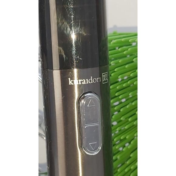 KURAIDORI battery operated wine bottle opener & green bottle dryer - Picture 2 of 7